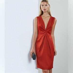 Reiss Mosaic Wrap Dress